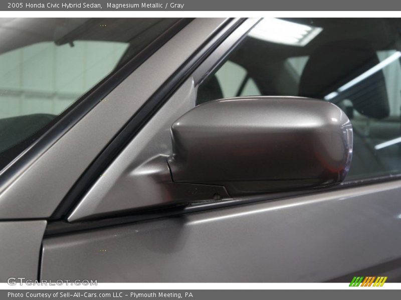 Magnesium Metallic / Gray 2005 Honda Civic Hybrid Sedan