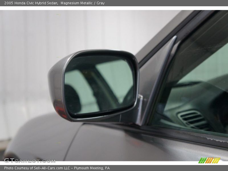 Magnesium Metallic / Gray 2005 Honda Civic Hybrid Sedan