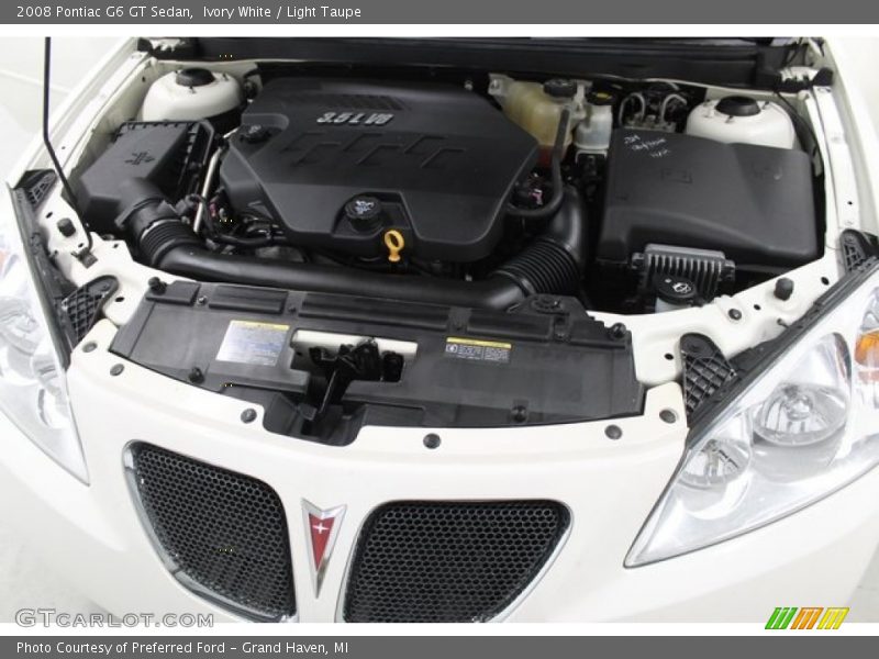 Ivory White / Light Taupe 2008 Pontiac G6 GT Sedan