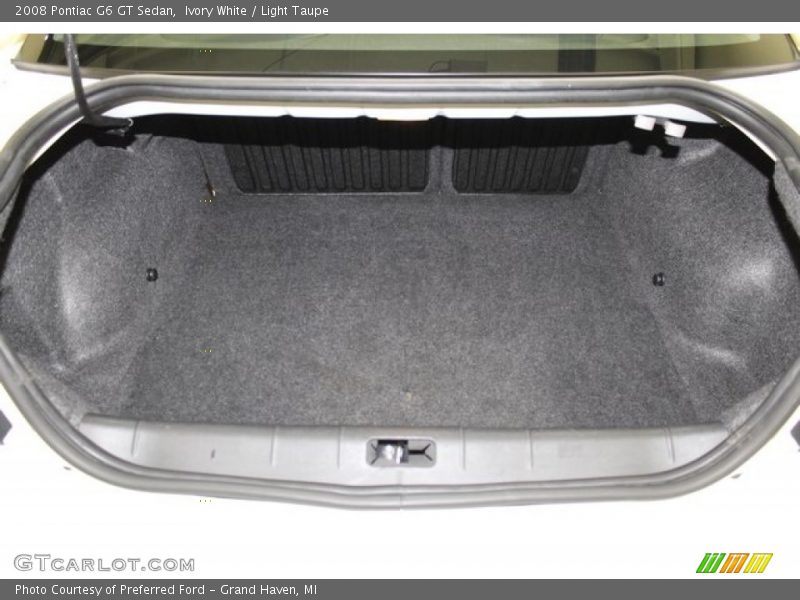 Ivory White / Light Taupe 2008 Pontiac G6 GT Sedan