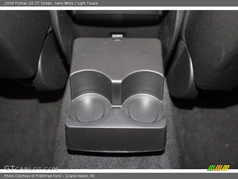 Ivory White / Light Taupe 2008 Pontiac G6 GT Sedan