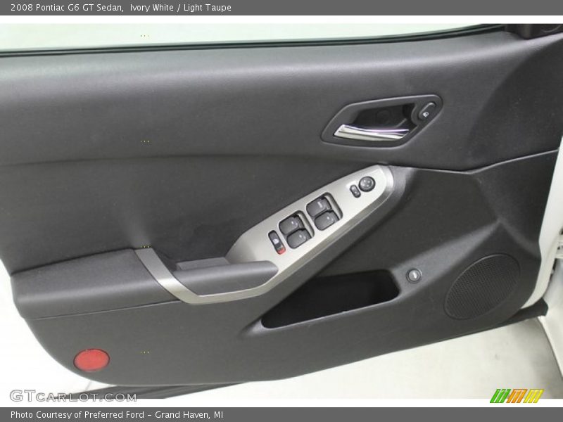 Ivory White / Light Taupe 2008 Pontiac G6 GT Sedan
