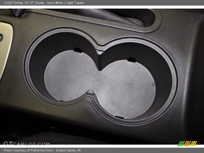 Ivory White / Light Taupe 2008 Pontiac G6 GT Sedan