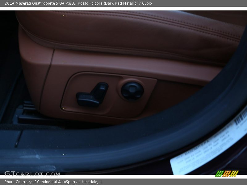 Rosso Folgore (Dark Red Metallic) / Cuoio 2014 Maserati Quattroporte S Q4 AWD