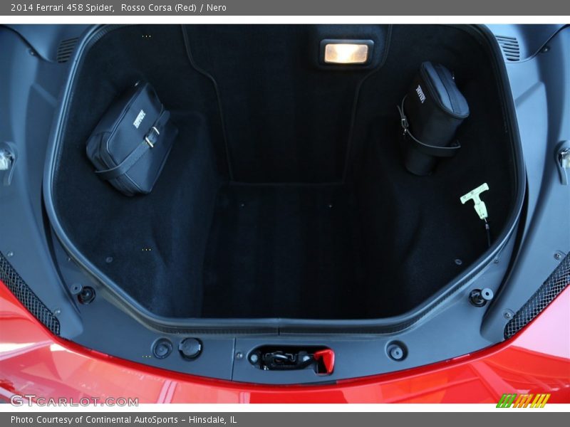  2014 458 Spider Trunk