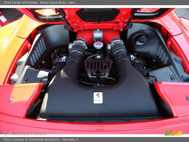  2014 458 Spider Engine - 4.5 Liter DI DOHC 32-Valve V8