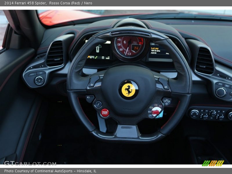  2014 458 Spider Steering Wheel