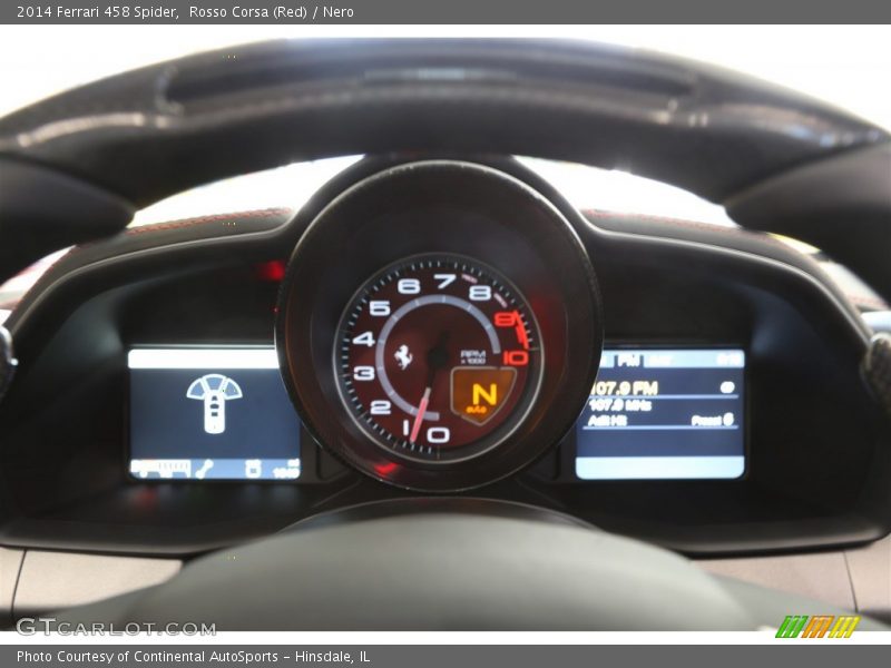  2014 458 Spider Spider Gauges