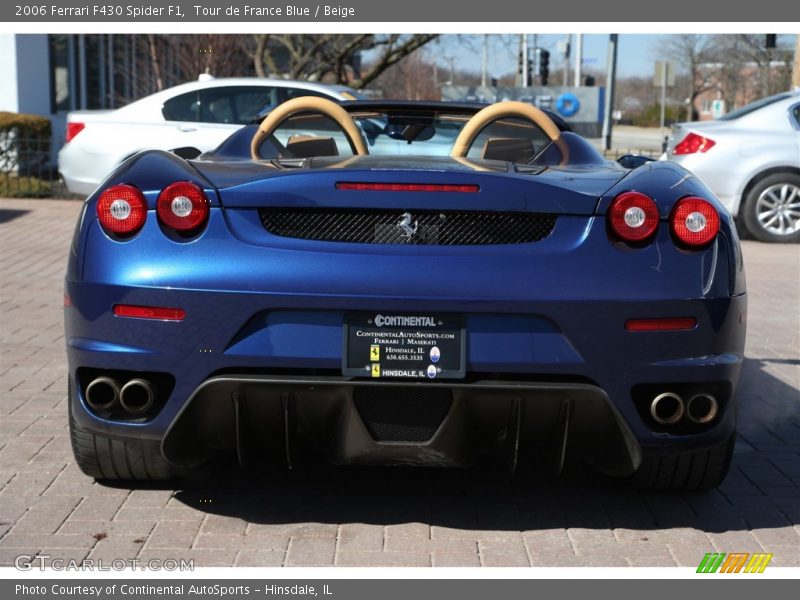 Tour de France Blue / Beige 2006 Ferrari F430 Spider F1