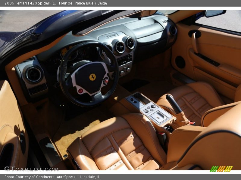 Tour de France Blue / Beige 2006 Ferrari F430 Spider F1