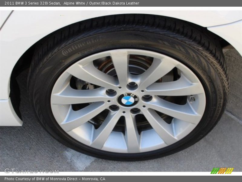 Alpine White / Oyster/Black Dakota Leather 2011 BMW 3 Series 328i Sedan