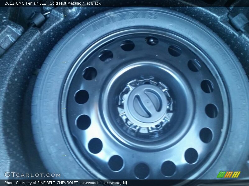 Gold Mist Metallic / Jet Black 2012 GMC Terrain SLE