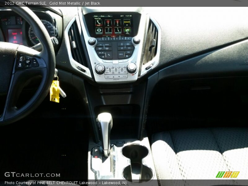 Gold Mist Metallic / Jet Black 2012 GMC Terrain SLE
