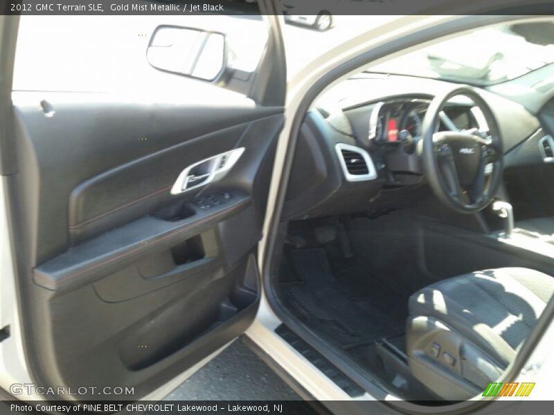 Gold Mist Metallic / Jet Black 2012 GMC Terrain SLE