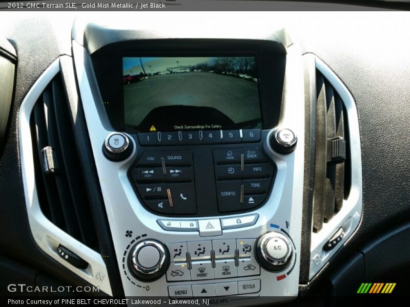 Gold Mist Metallic / Jet Black 2012 GMC Terrain SLE