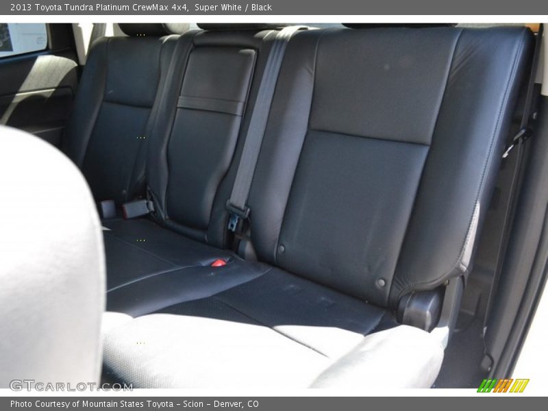 Super White / Black 2013 Toyota Tundra Platinum CrewMax 4x4