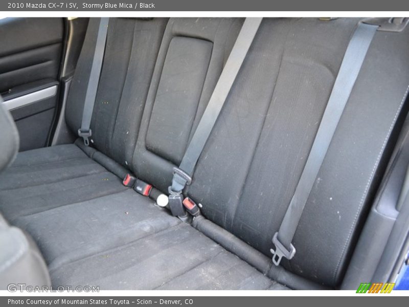 Stormy Blue Mica / Black 2010 Mazda CX-7 i SV