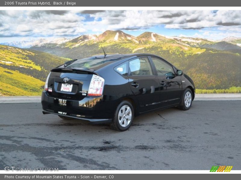 Black / Beige 2006 Toyota Prius Hybrid