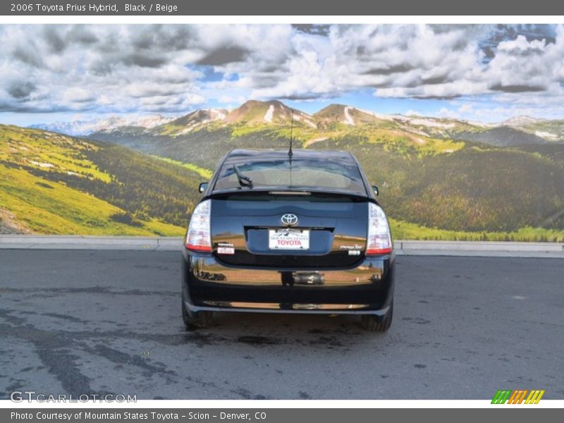 Black / Beige 2006 Toyota Prius Hybrid