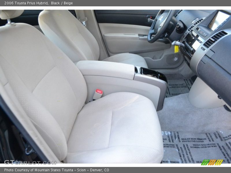Black / Beige 2006 Toyota Prius Hybrid