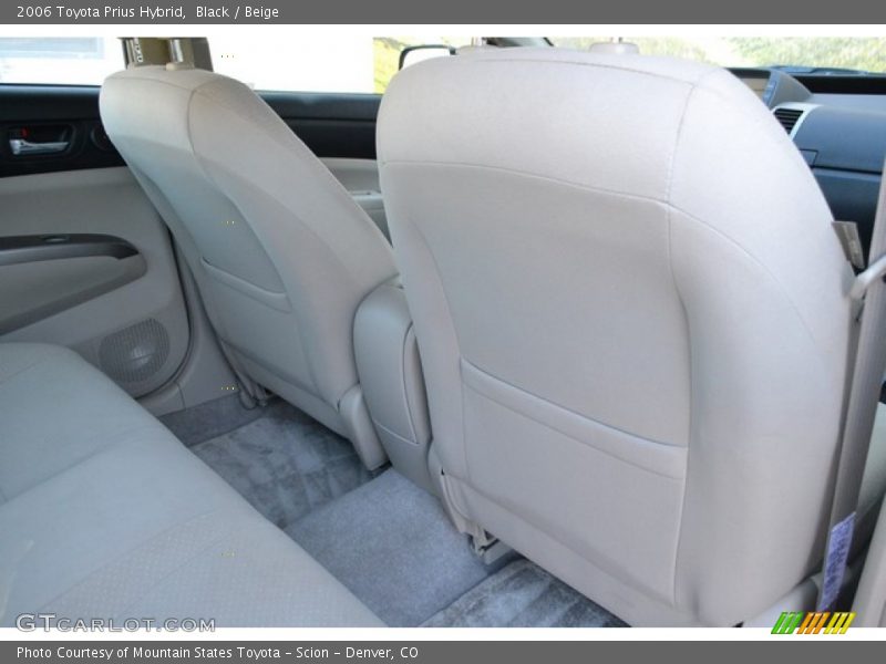 Black / Beige 2006 Toyota Prius Hybrid