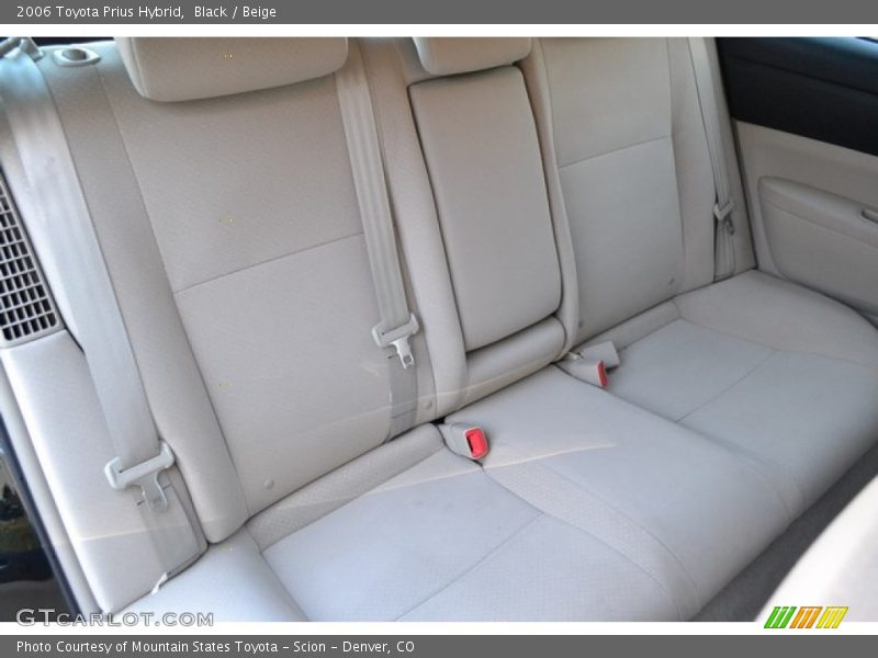 Black / Beige 2006 Toyota Prius Hybrid