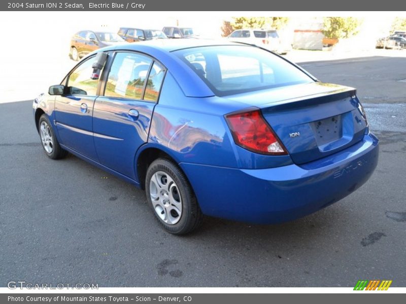 Electric Blue / Grey 2004 Saturn ION 2 Sedan