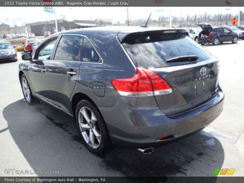 Magnetic Gray Metallic / Light Gray 2012 Toyota Venza Limited AWD
