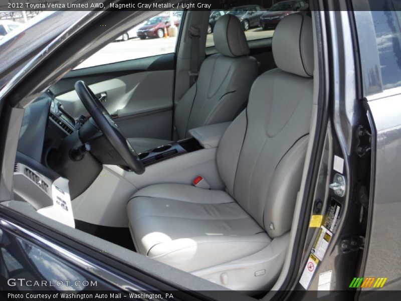 Magnetic Gray Metallic / Light Gray 2012 Toyota Venza Limited AWD