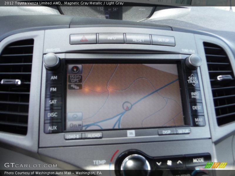 Magnetic Gray Metallic / Light Gray 2012 Toyota Venza Limited AWD