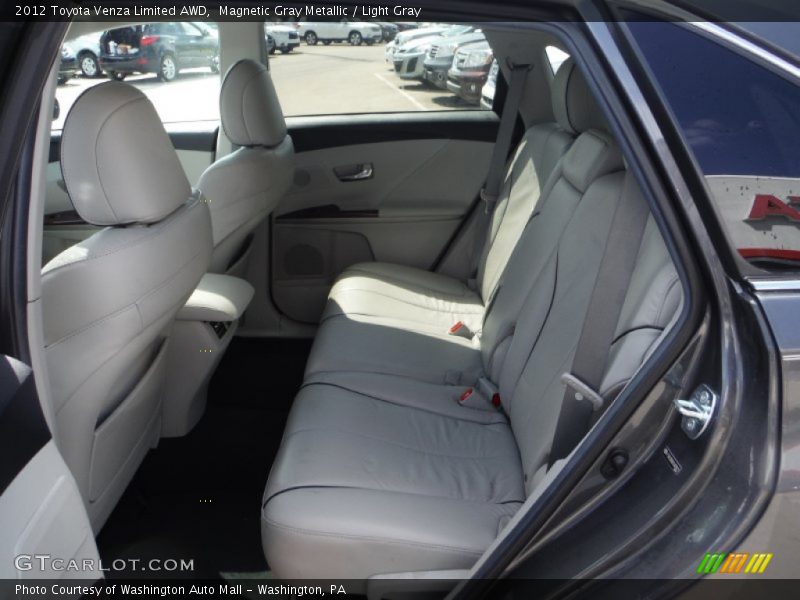 Magnetic Gray Metallic / Light Gray 2012 Toyota Venza Limited AWD
