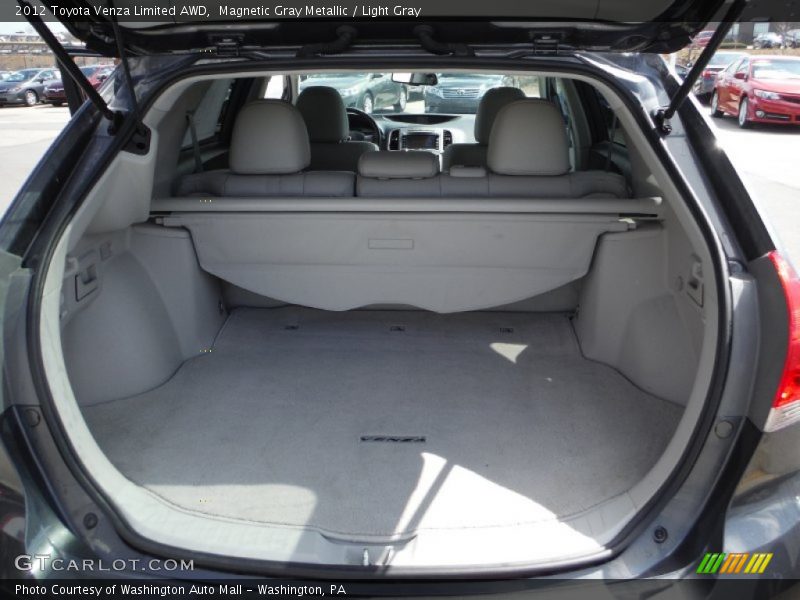 Magnetic Gray Metallic / Light Gray 2012 Toyota Venza Limited AWD