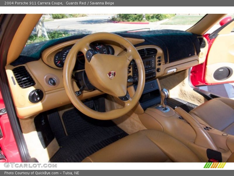  2004 911 Carrera Coupe Savanna Beige Interior