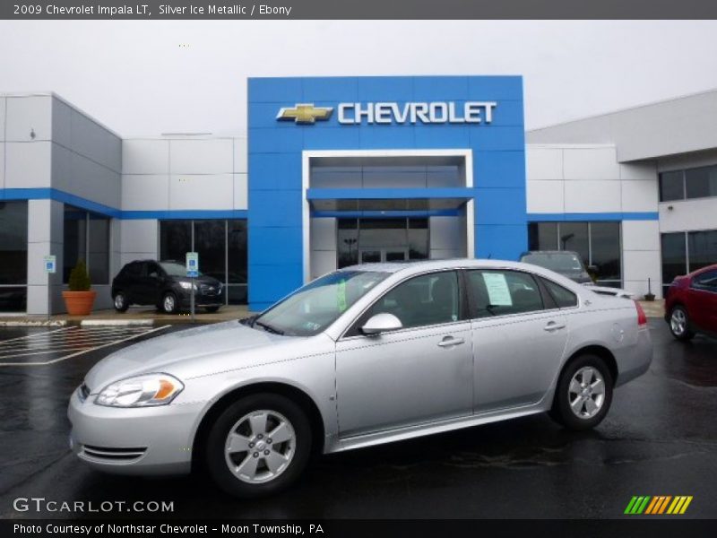 Silver Ice Metallic / Ebony 2009 Chevrolet Impala LT