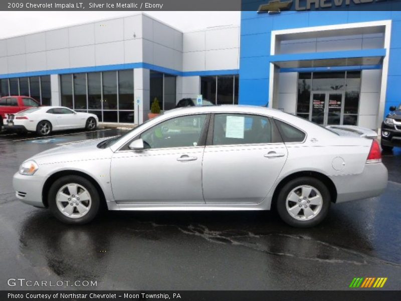 Silver Ice Metallic / Ebony 2009 Chevrolet Impala LT