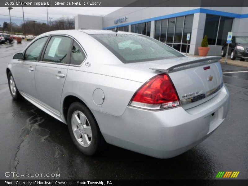 Silver Ice Metallic / Ebony 2009 Chevrolet Impala LT