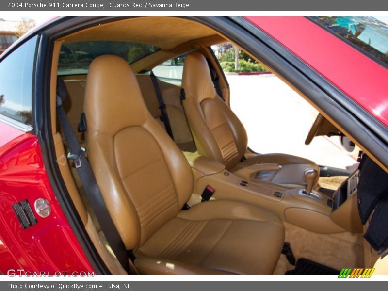 Front Seat of 2004 911 Carrera Coupe