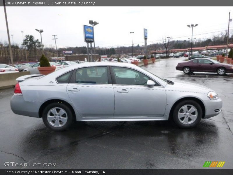 Silver Ice Metallic / Ebony 2009 Chevrolet Impala LT
