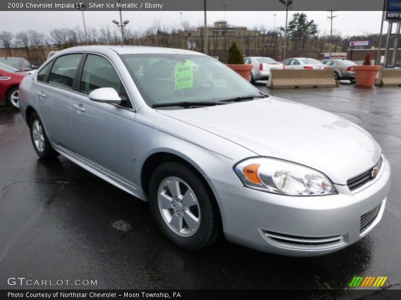 Silver Ice Metallic / Ebony 2009 Chevrolet Impala LT