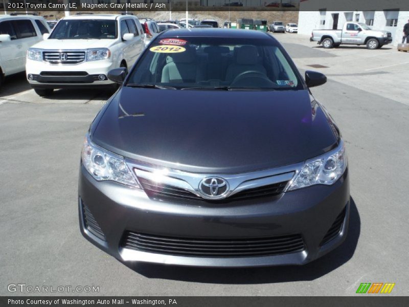 Magnetic Gray Metallic / Ash 2012 Toyota Camry LE