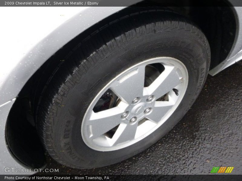 Silver Ice Metallic / Ebony 2009 Chevrolet Impala LT