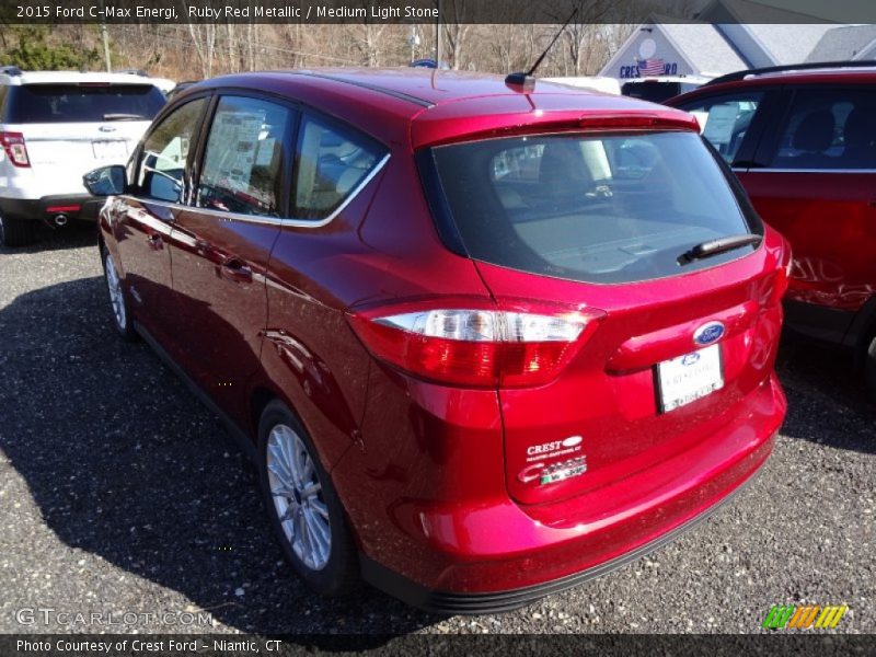 Ruby Red Metallic / Medium Light Stone 2015 Ford C-Max Energi