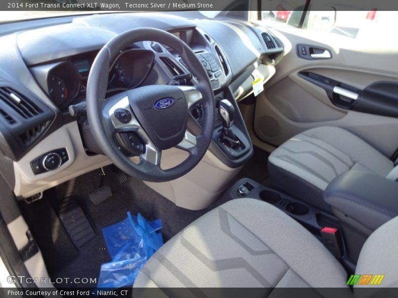 Tectonic Silver / Medium Stone 2014 Ford Transit Connect XLT Wagon