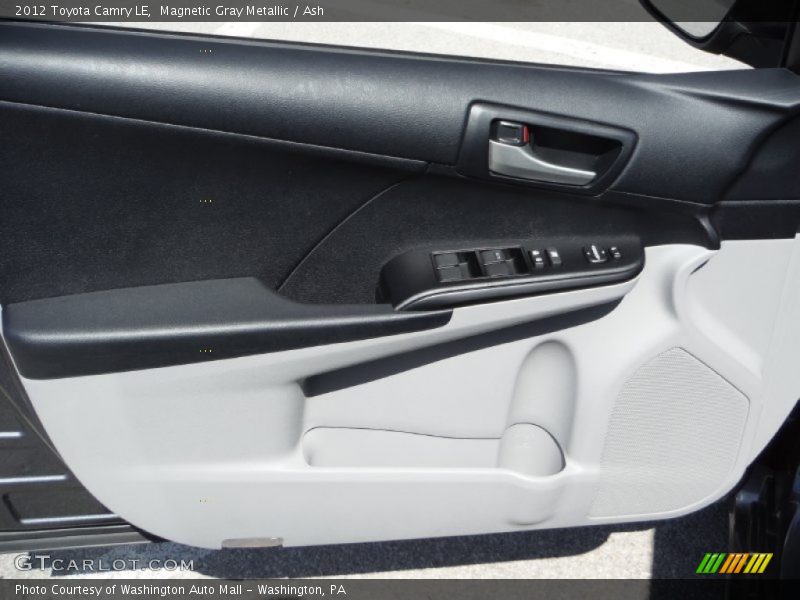 Magnetic Gray Metallic / Ash 2012 Toyota Camry LE