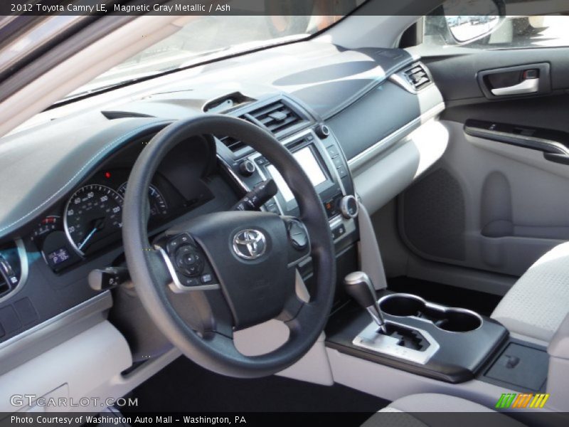 Magnetic Gray Metallic / Ash 2012 Toyota Camry LE