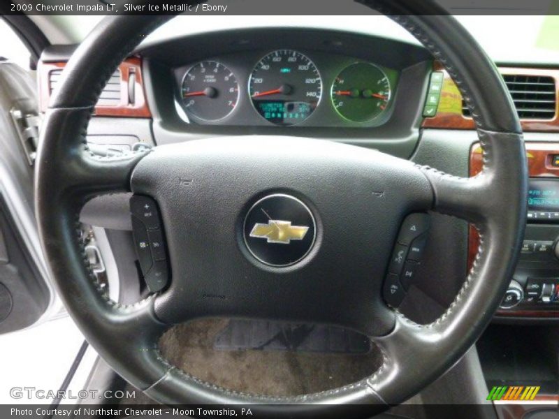 Silver Ice Metallic / Ebony 2009 Chevrolet Impala LT