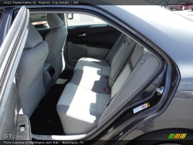 Magnetic Gray Metallic / Ash 2012 Toyota Camry LE