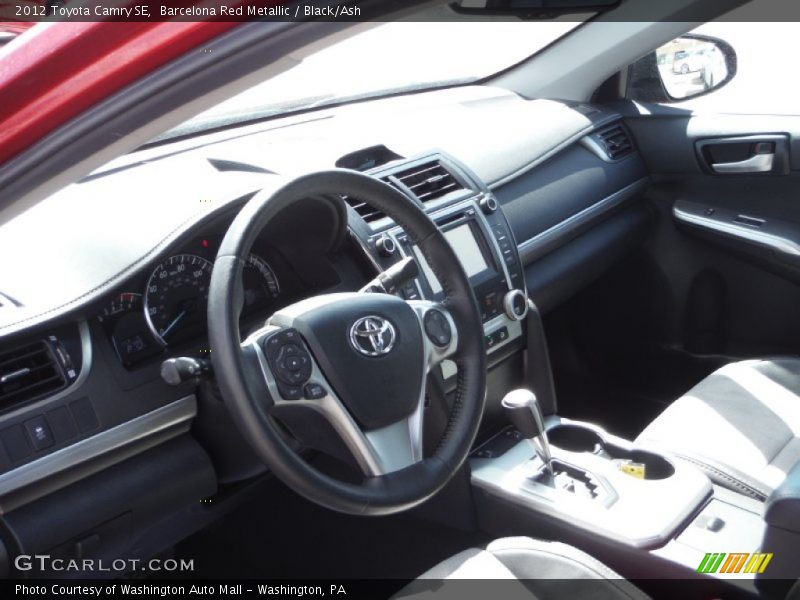 Barcelona Red Metallic / Black/Ash 2012 Toyota Camry SE