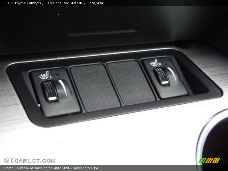 Barcelona Red Metallic / Black/Ash 2012 Toyota Camry SE