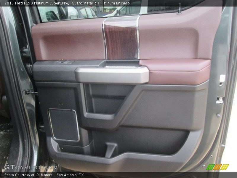 Guard Metallic / Platinum Brunello 2015 Ford F150 Platinum SuperCrew